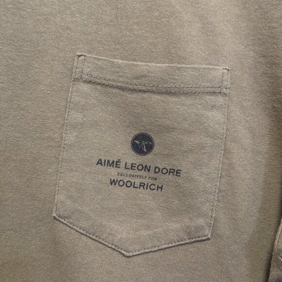 Aime Leon Dore ALD x Woolrich Heritage Long Sleeve Tee - Picture 3 of 8